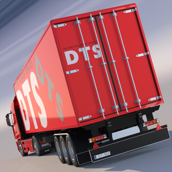 New IVECO Stralis with refrigerated semitrailer