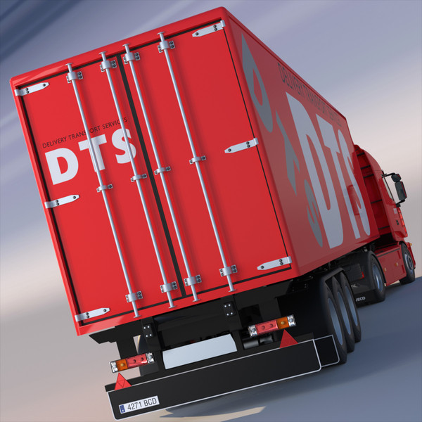 New IVECO Stralis with refrigerated semitrailer