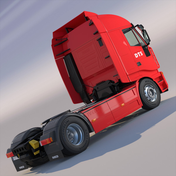New IVECO Stralis with refrigerated semitrailer