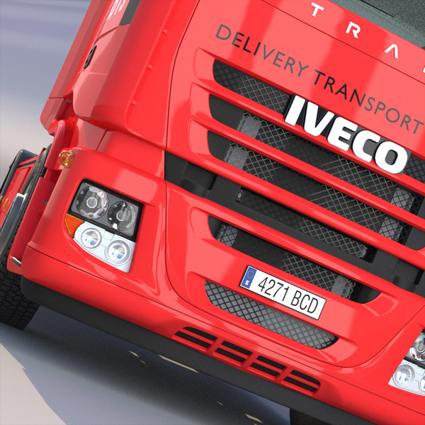 New IVECO Stralis with refrigerated semitrailer