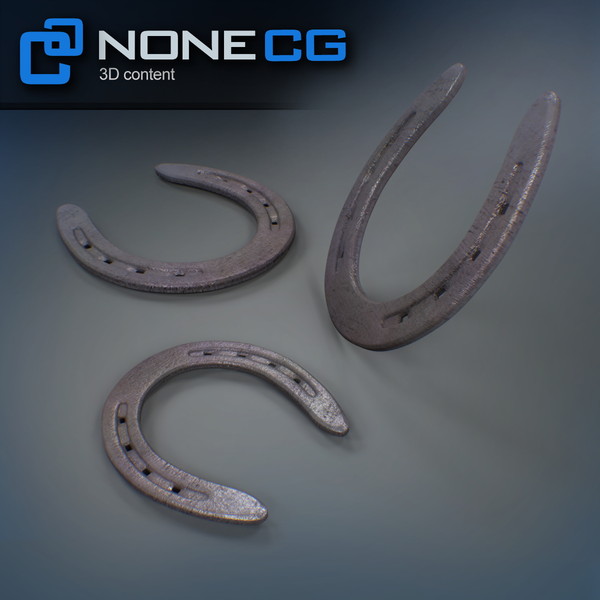 horse animal mammal 3d model - Western Horse... by NONECG