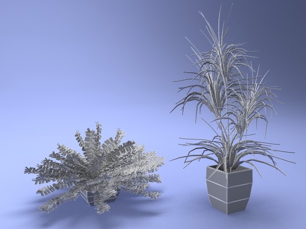 plant interior 3d model - plants collection... by VisuArt3D
