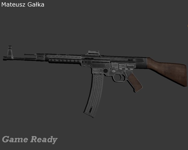 stg 44 3d max - StG 44 by mateogala