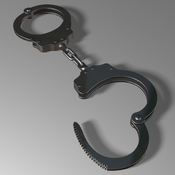 handcuffs obj - Handcuffs by mostlysquare