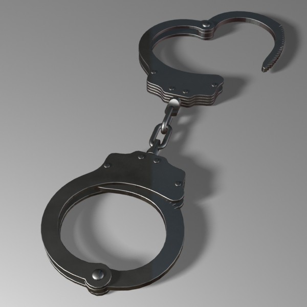 handcuffs obj - Handcuffs by mostlysquare
