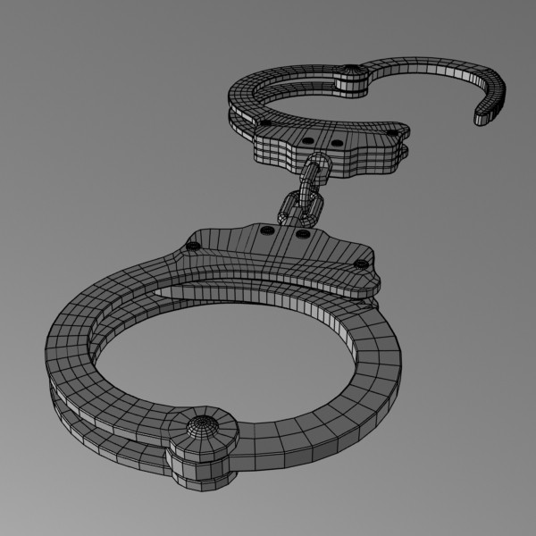 handcuffs obj - Handcuffs by mostlysquare