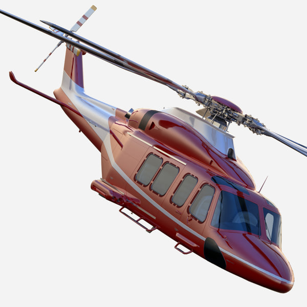 3dsmax agustawestland aw139 helicopter - Agusta Westland AW139D by dimosbarbos