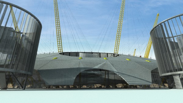 o2 arena millennium dome max - Millennium Dome, 02 Arena, London... by renderglobals