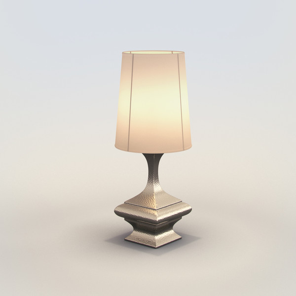 global views glv 174229 3d max - Global Views GLV 174229 Hammered Table lamp by RTEwork