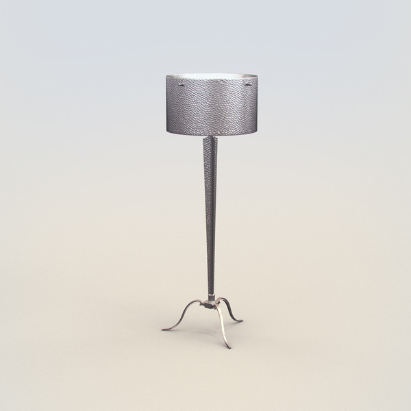 global views glv 174230 3d 3ds - Global Views GLV 174230 Nickel Floor lamp by RTEwork