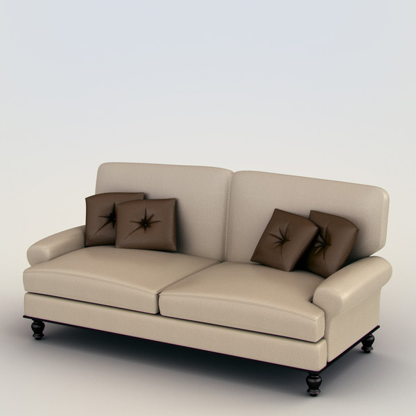 3d model of classical sofa - Classical sofa by RTEwork