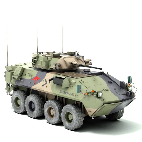maya australian vehicle aslav - ASLAV armored vehicle by Sandu_Bublic