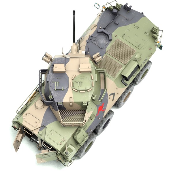 maya australian vehicle aslav - ASLAV armored vehicle by Sandu_Bublic