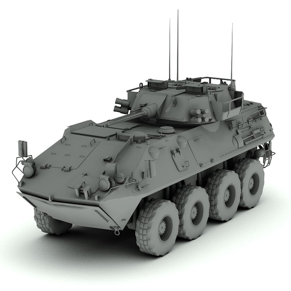 maya australian vehicle aslav - ASLAV armored vehicle by Sandu_Bublic