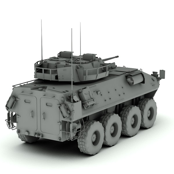 maya australian vehicle aslav - ASLAV armored vehicle by Sandu_Bublic