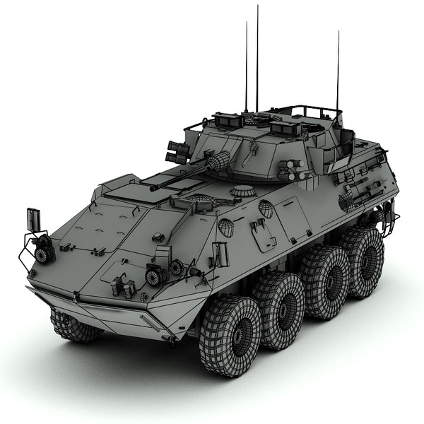 maya australian vehicle aslav - ASLAV armored vehicle by Sandu_Bublic