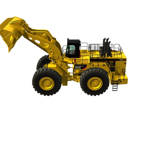 wheel loader 3d obj - Wheel Loader 2012... by ArqArt3D