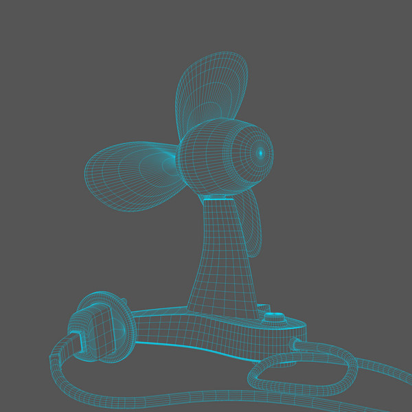 3d model ventilator vent - Ventilator by destta