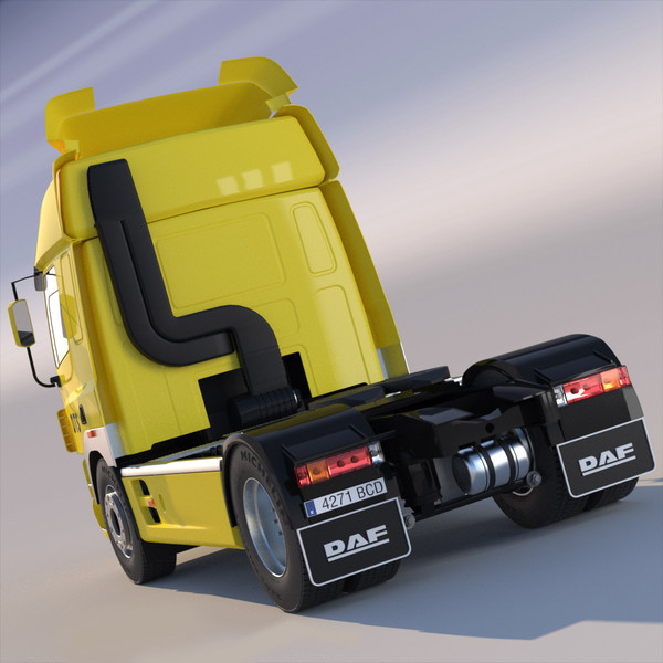 3dsmax daf cf85 tractor spacecab - DAF CF85 SpaceCab by ArqArt3D