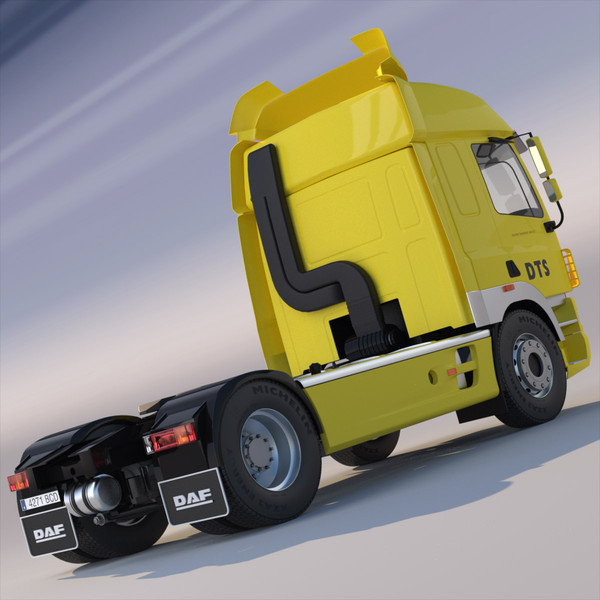 3dsmax daf cf85 tractor spacecab - DAF CF85 SpaceCab by ArqArt3D