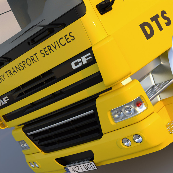 3dsmax daf cf85 tractor spacecab - DAF CF85 SpaceCab by ArqArt3D