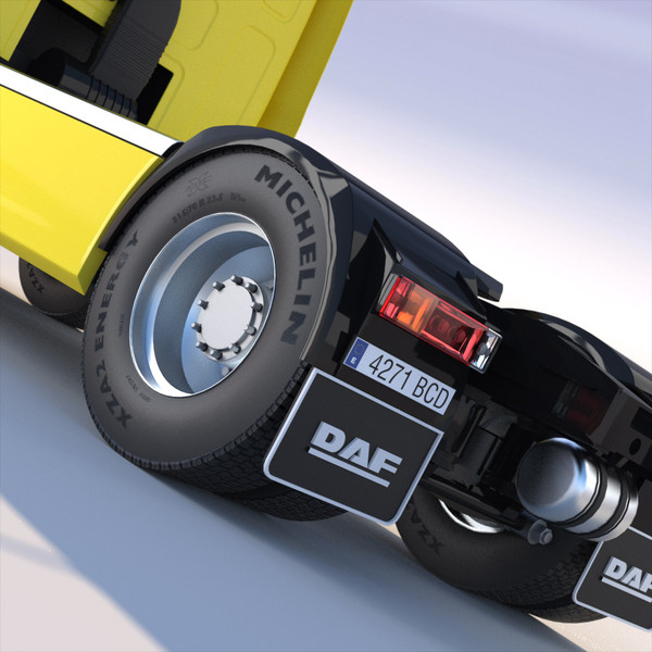 3dsmax daf cf85 tractor spacecab - DAF CF85 SpaceCab by ArqArt3D