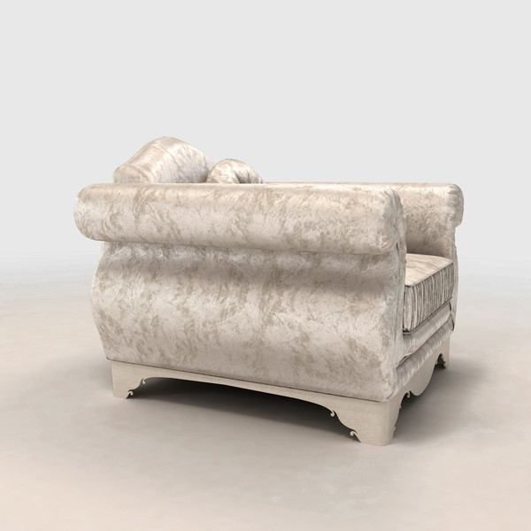 sofa armchair giusti portos 3d model - sofa Roma Giusti Portos... by niklay
