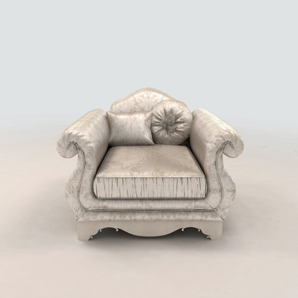 sofa armchair giusti portos 3d model - sofa Roma Giusti Portos... by niklay