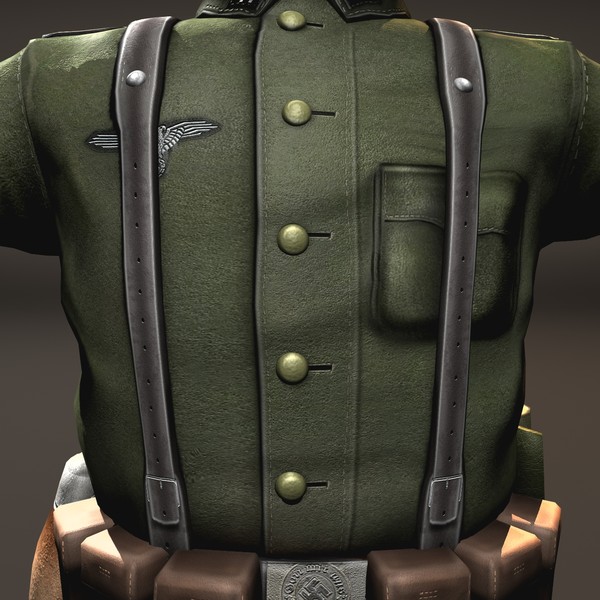 3d wehrmacht soldier model - Wehrmacht Soldier... by VIS3D