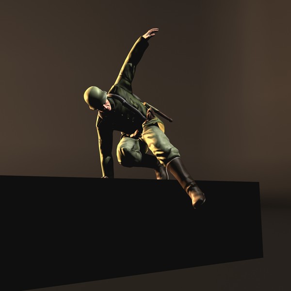 3d wehrmacht soldier model - Wehrmacht Soldier... by VIS3D