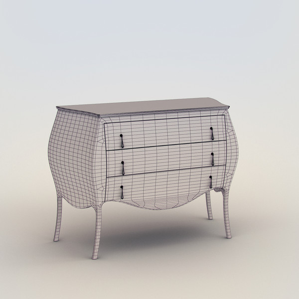 3d modern chest model - Modern chest by RTEwork