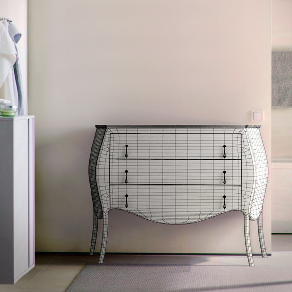 3d modern chest model - Modern chest by RTEwork