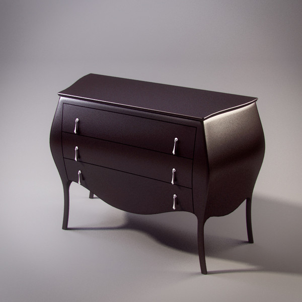 3d modern chest model - Modern chest by RTEwork