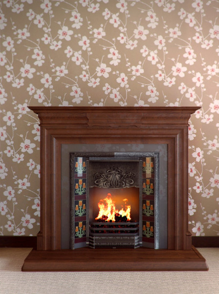 classical fireplace obj - Classical Fireplace by RTEwork