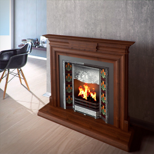 classical fireplace obj - Classical Fireplace by RTEwork