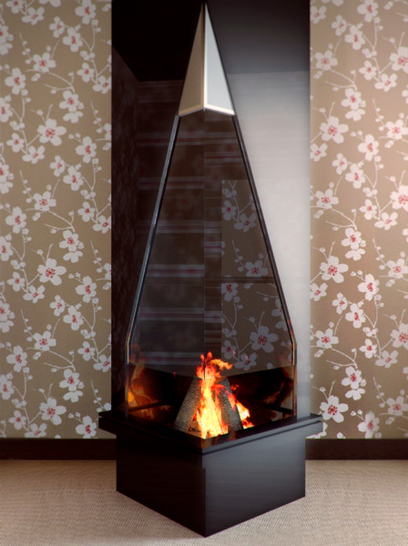3d modern fireplace model - Modern Fireplace by RTEwork
