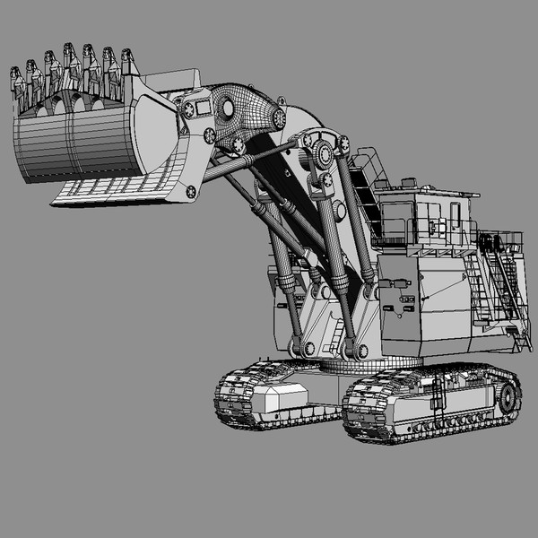 mining machines 3d model - Collection Mining Machines 2 by ArqArt3D