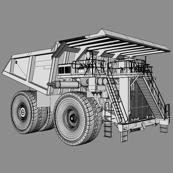 mining machines 3d model - Collection Mining Machines 2 by ArqArt3D