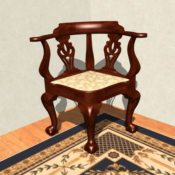 maya townsend corner chair - Townsend Corner Chair... by chaosfractal