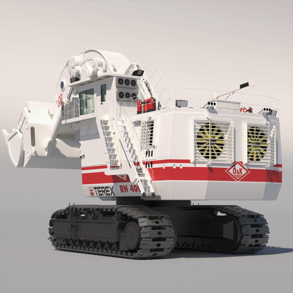mining machines 3d model - Collection Mining Machines 2 by ArqArt3D