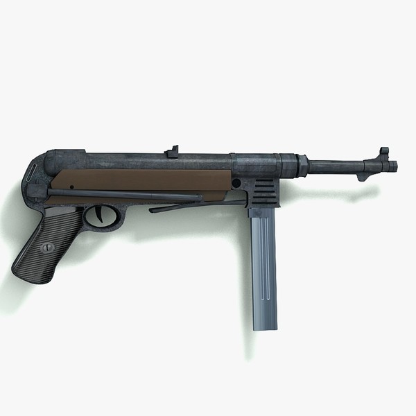 german mp40 pistol max - mp40 by Sandu_Bublic