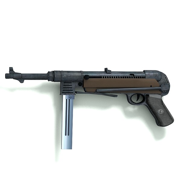 german mp40 pistol max - mp40 by Sandu_Bublic