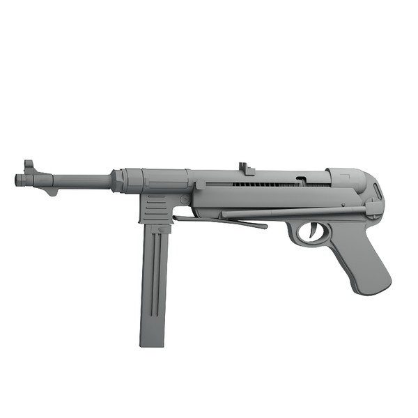 german mp40 pistol max - mp40 by Sandu_Bublic