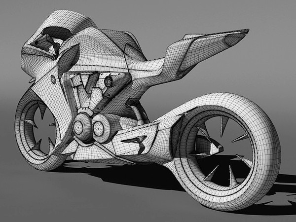concept bike honda v4 max - HONDA V4 concept mat by fabelar