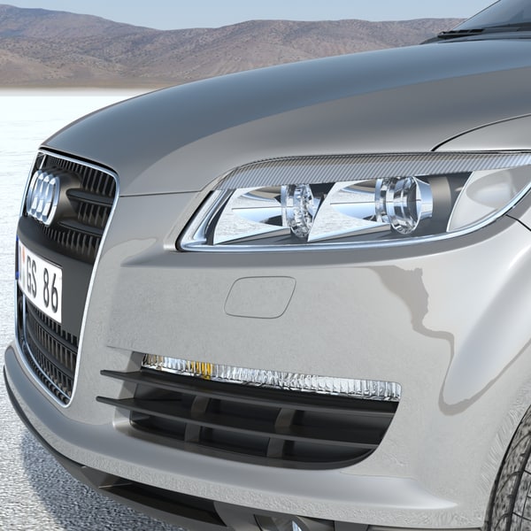 audi q7 salt flats max - Audi Q7 On Salt Flats... by gs.models