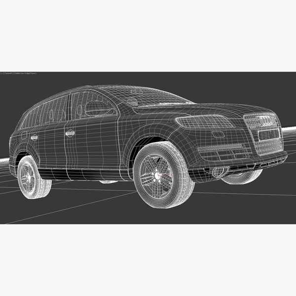 audi q7 salt flats max - Audi Q7 On Salt Flats... by gs.models