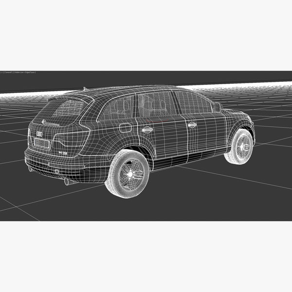 audi q7 salt flats max - Audi Q7 On Salt Flats... by gs.models