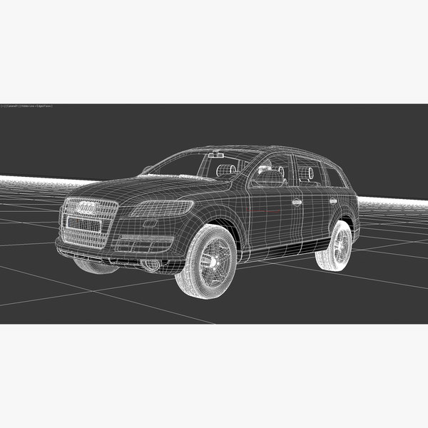 audi q7 salt flats max - Audi Q7 On Salt Flats... by gs.models