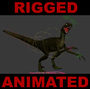 dinosaur velociraptor raptor 3d max