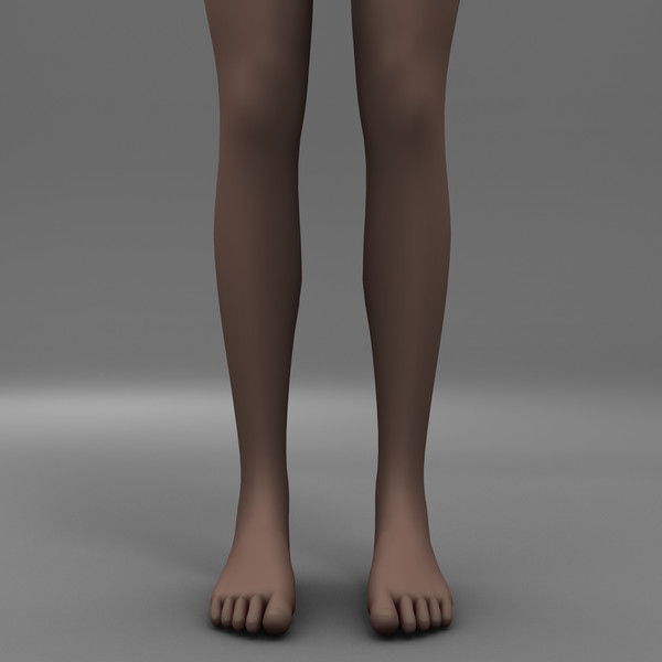 3d model young female - Young Female by aceroc